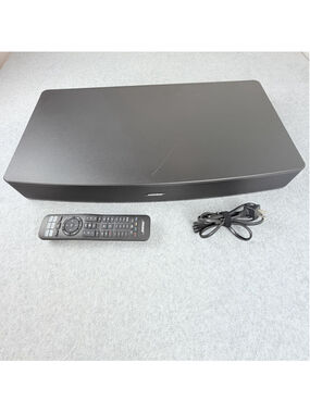 BOSE Solo TV Sound System 416054 Speaker Bose Remote Power Cord TESTED